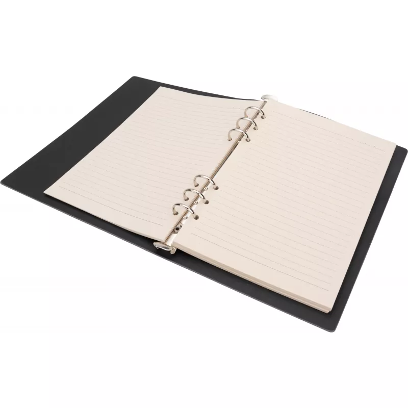 Kołonotatnik A5 w linie z trzciny cukrowej ROSARIA - szary (2525307)