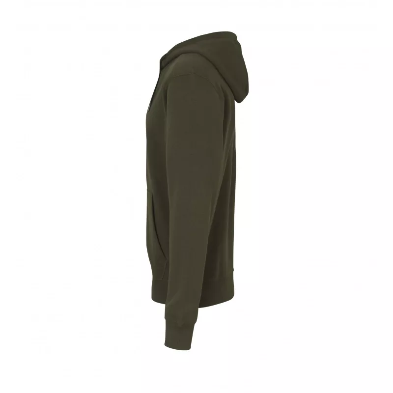 Bluza z kapturem ID CORE/zip 0638 300 g/m² - Olive (0638-OLIVE)