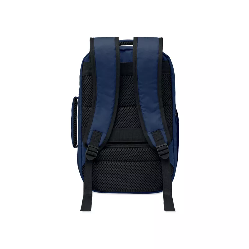 Plecak kabinowy z RPET na laptop 15" FLYSAFE - Niebieski (MO2840-04)