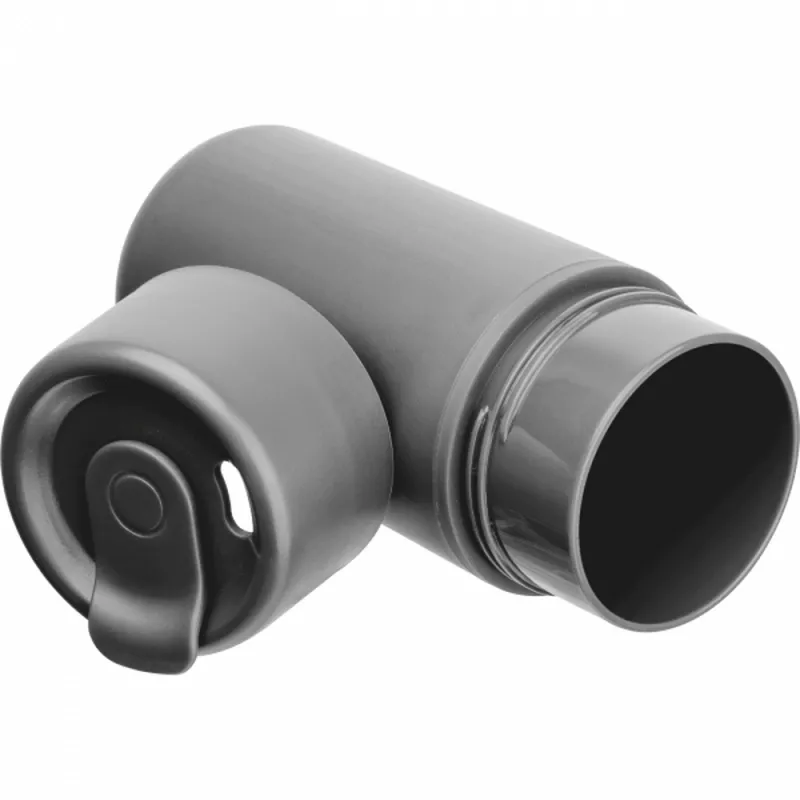 Kubek z podwójnymi ściankami GENOA 500 ml - szary (535407)