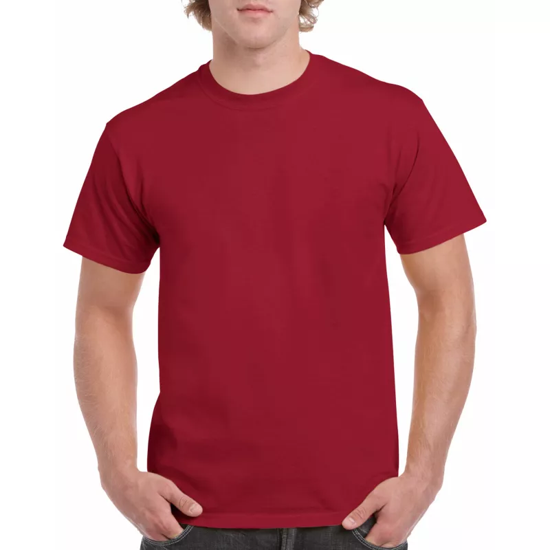Koszulka bawełniana 180 g/m² Gildan Heavy Cotton™ - Cardinal Red  (5000-CARDINAL RED)