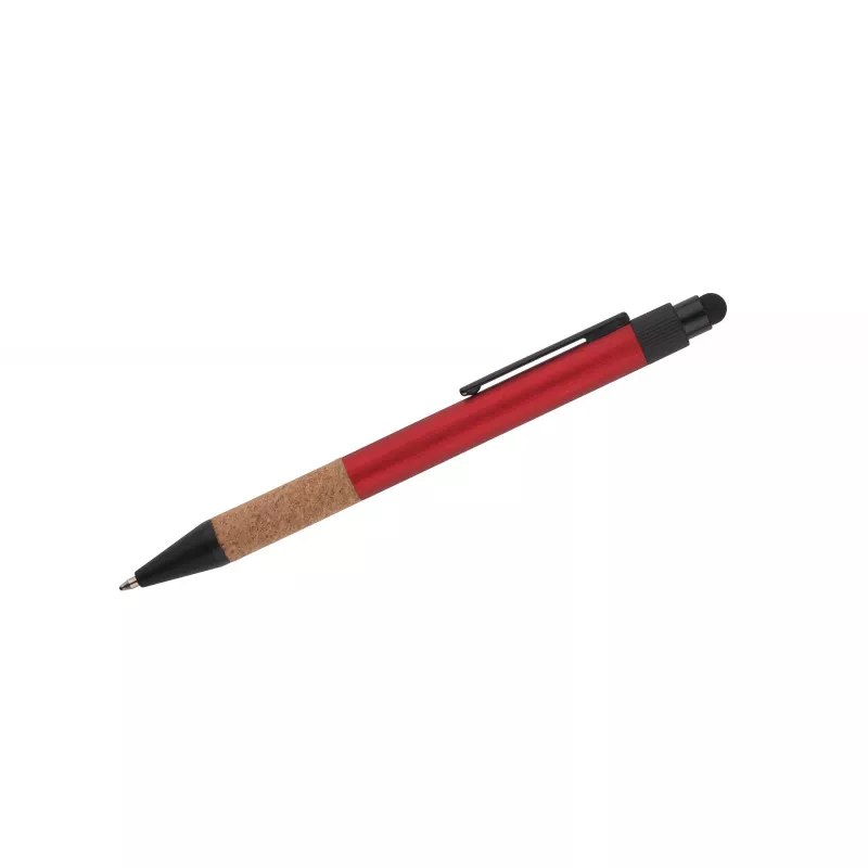 Długopis z touch pen BOSAY - czerwony (19699-04)