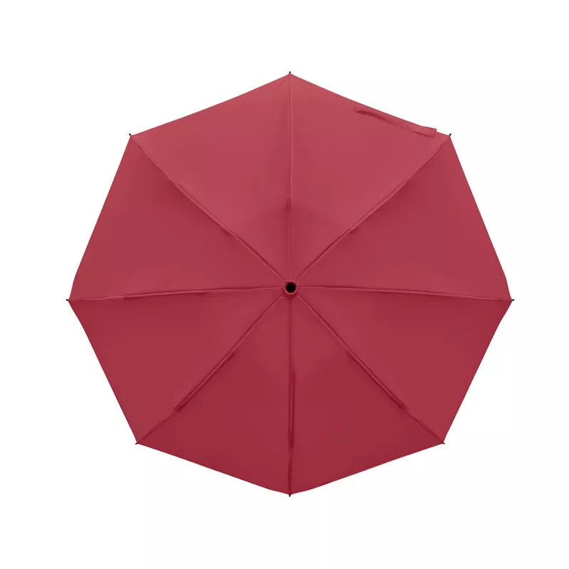 Parasol odwrotny składany 23" z RPET AGUMBE - Burgund (MO2925-02)