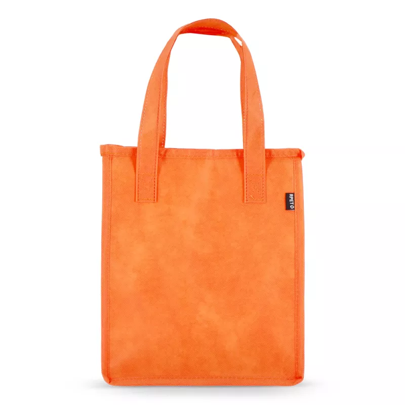 R-PET Torba chłodząca z włókniny 23 x 15 x 27,5 cm 75g/m² - pomarańczowy (LT95392-N0026)