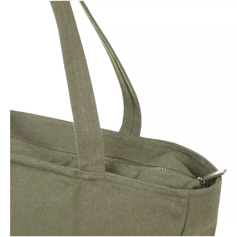Weekender torba na zakupy z materiału z recyklingu o gramaturze 500 g/m² - Zielony (12071261)