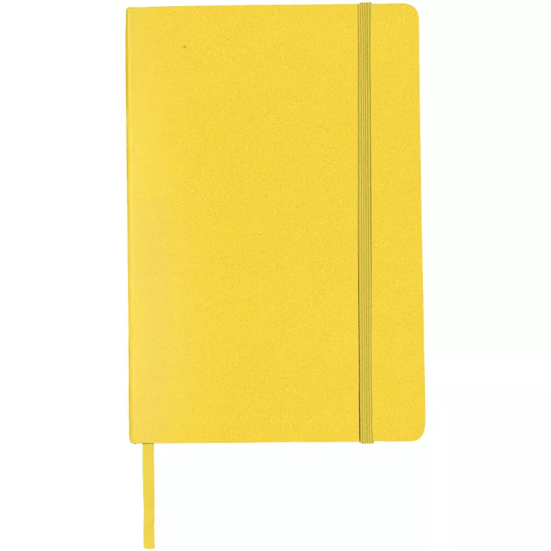 Notes biurowy A5 Classic w twardej okładce - Żółty (10618111)