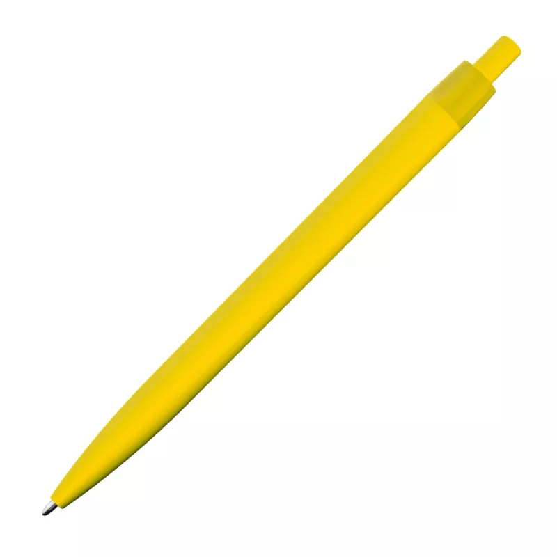 Długopis plastikowy 12618 - żółty (1261808)