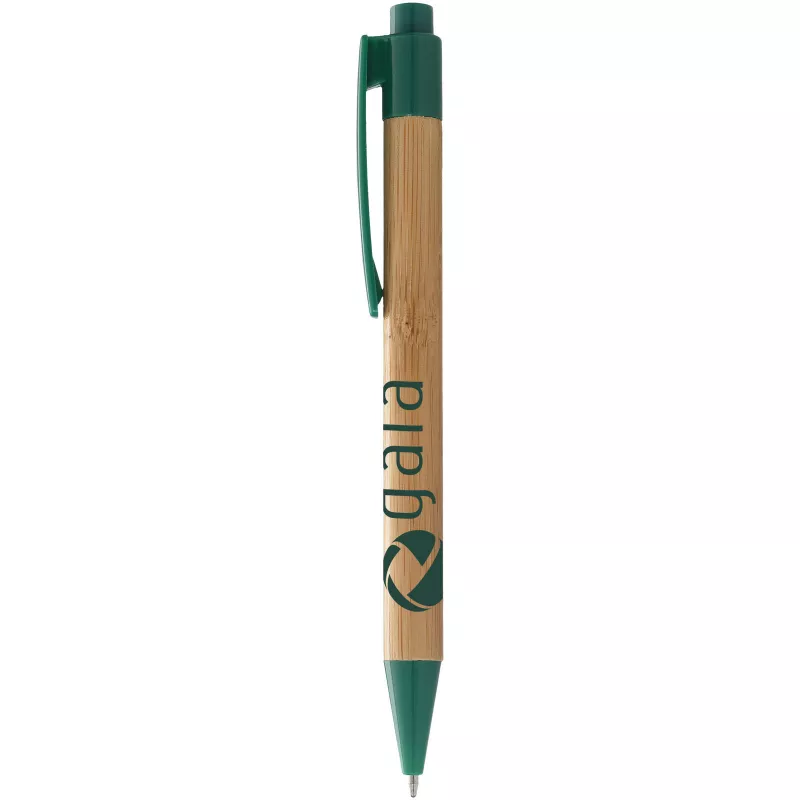 Długopis bambusowy Borneo - Piasek pustyni-Zielony (10632203)