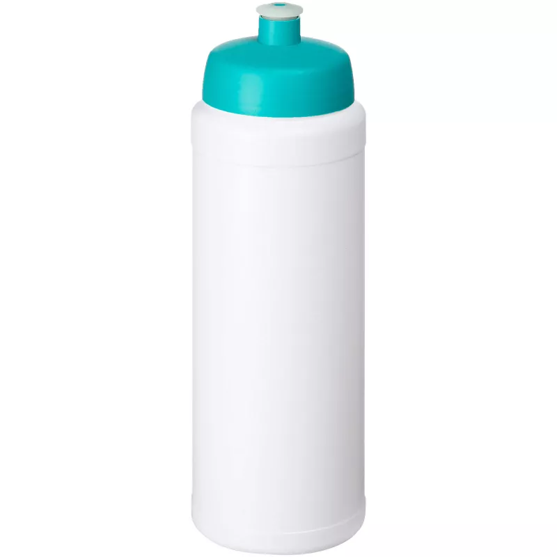 Bidon Baseline® Plus o pojemności 750 ml z wieczkiem sportowym - Biały-Morski (21069005)