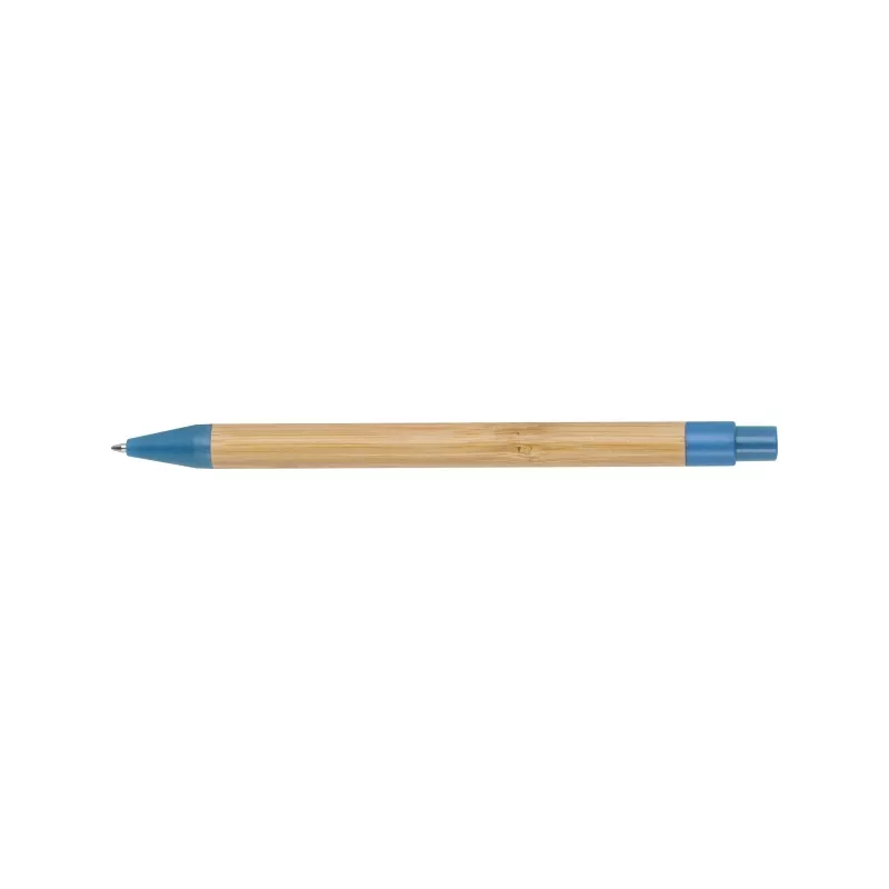 Długopis bambusowy Halle - niebieski (321104)