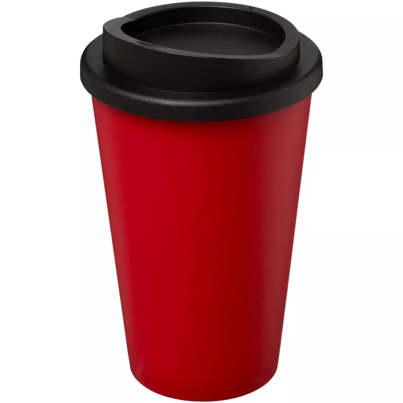 Kubek termiczny z serii Americano® o pojemności 350 ml - Czarny-Czerwony (21000116)