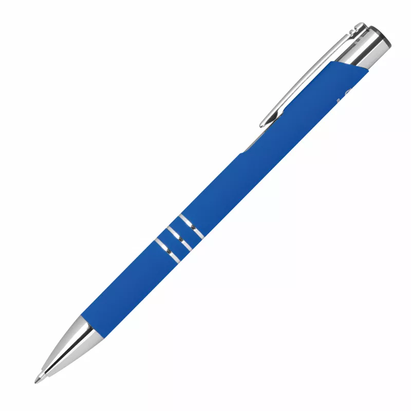 Długopis metalowy półżelowy DUNMORE - niebieski (399104)
