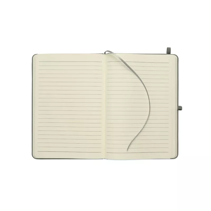 Notes A5 w okładce z PU 96 kartek w linię ARCOLOOP - Kamienny Szary (MO3124-15)
