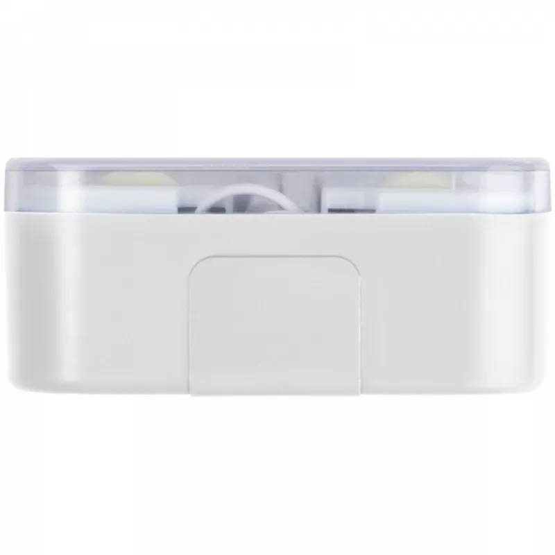 Zestaw podróżny słuchawki douszne i zatyczki NOISE - biały (154906)