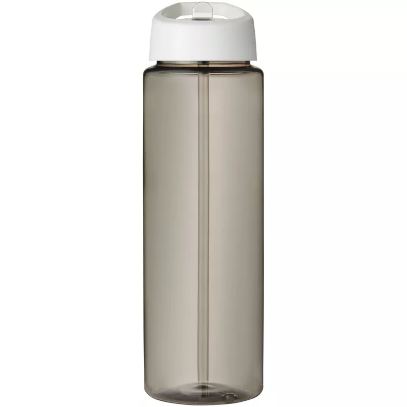 Bidon H2O Vibe o pojemności 850 ml z wieczkiem z dzióbkiem - Biały-Ciemnografitowy (21009603)
