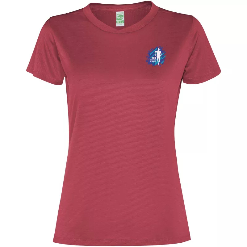 Slam short sleeve women's sports t-shirt - Berry Red (R0305-BERRYRED)