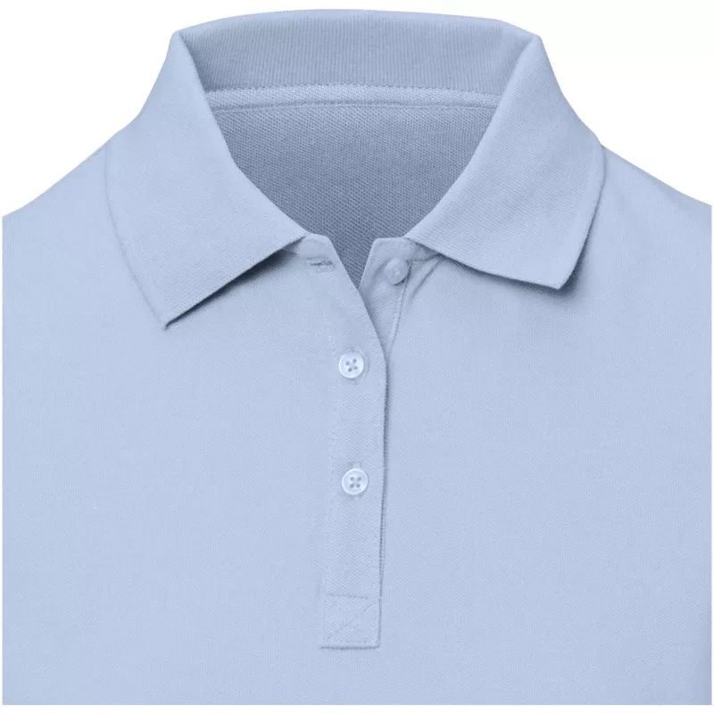 Damskie polo Calgary z krótkim rękawem - Niebieski mgła (38081-MISTBLUE)