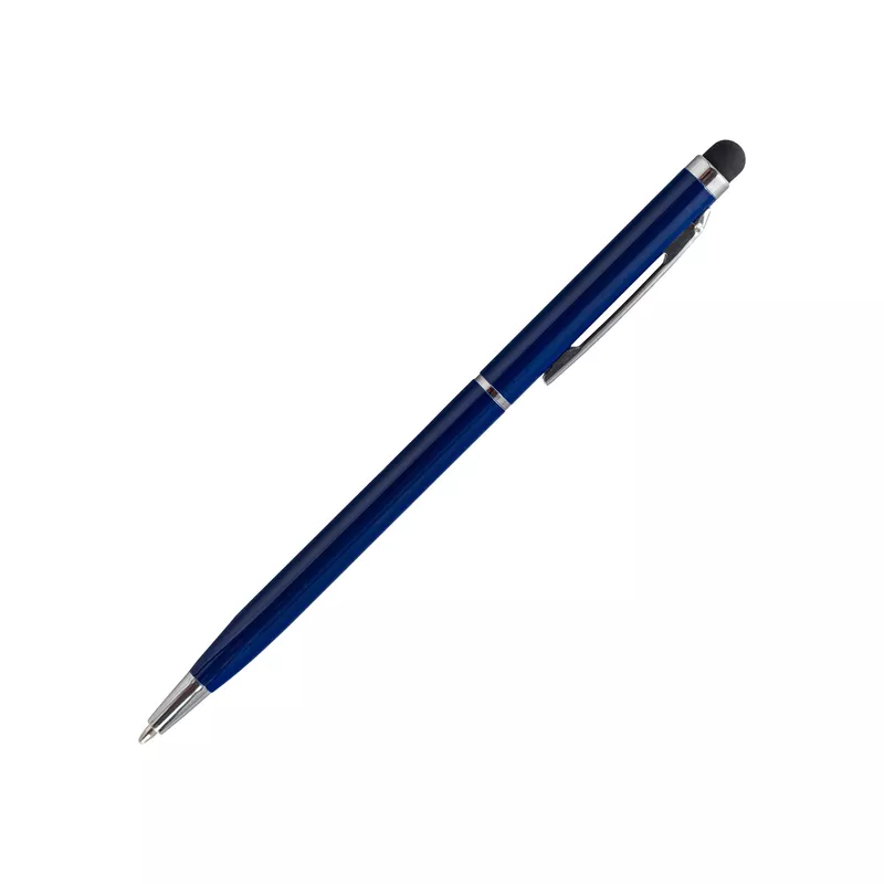 Długopis aluminiowy Touch Tip - granatowy (R73408.42)