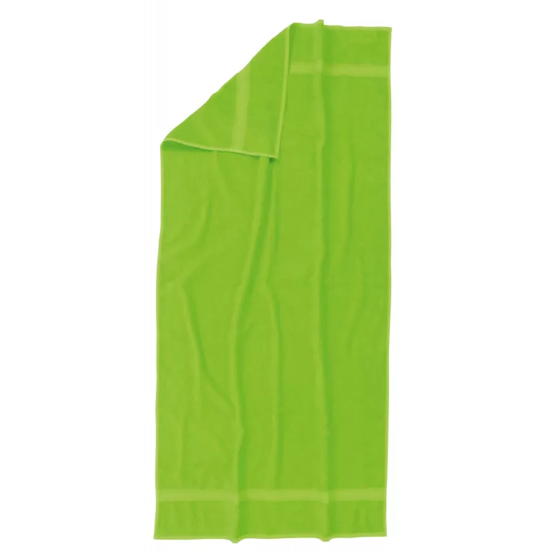 Ręcznik plażowy 70 x 140 cm SUMMER TRIP bawełna 375 g/m² - zielone jabłko (56-0605114)