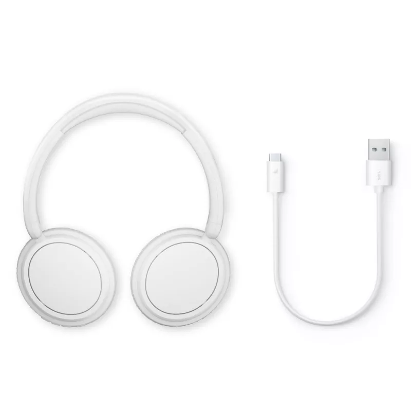 TAH5209 |Słuchawki nauszne Bluetooth Philips z 65-godzinnym czasem odtwarzania  - biały (LT42252-N0001)