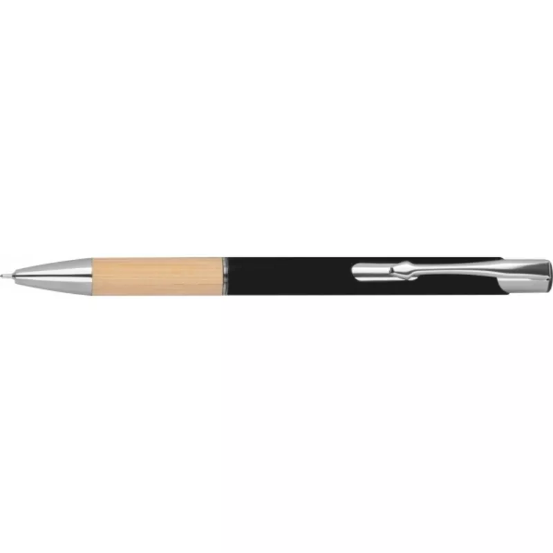 Długopis metalowy półżelowy NAPLES - czarny (433303)