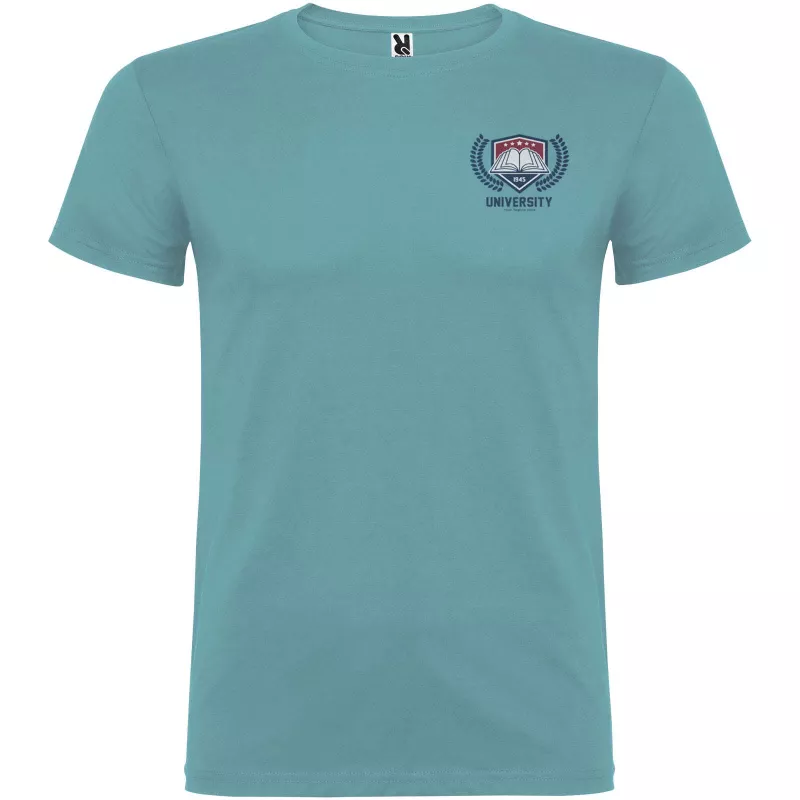 Koszulka T-shirt męska bawełniana 155 g/m² Roly Beagle - Dusty Blue (R6554-DUSTBLUE)