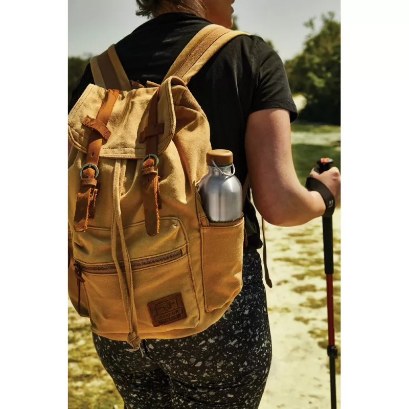 Butelka sportowa 600 ml Black+Blum - olive green (P439.1227)