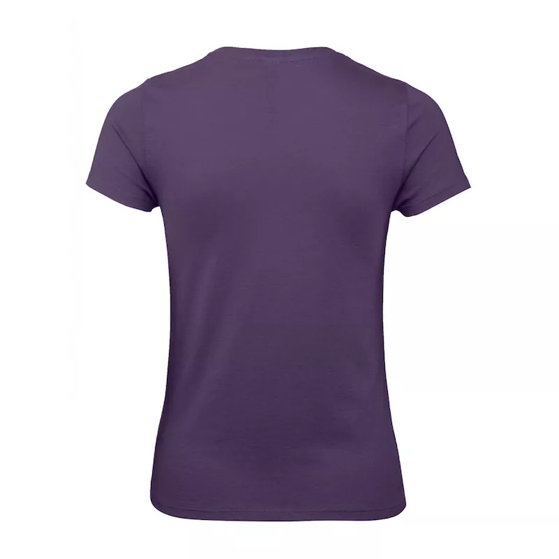 Damska koszulka reklamowa 145 g/m² B&C #E150 / WOMEN - Urban Purple (352) (TW02T/E150-URBAN PURPLE)
