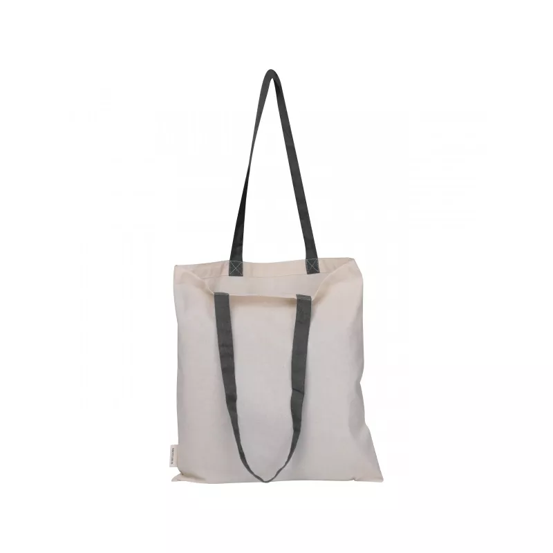 Torba bawełniana RPET 140g/m² CAMBRIDGE - czarny (545403)