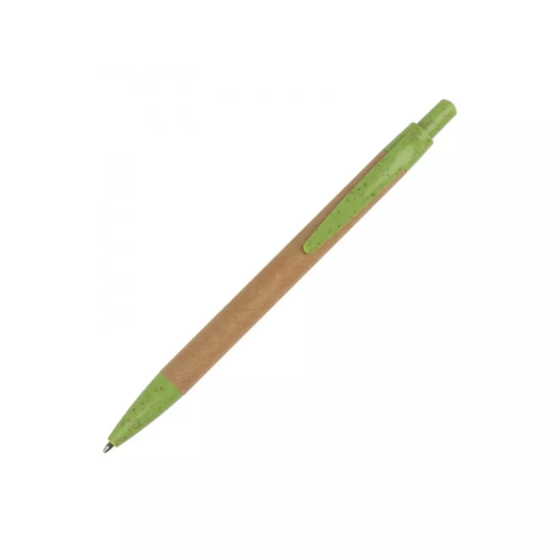Długopis tekturowy LENNOX - jasnozielony (147229)
