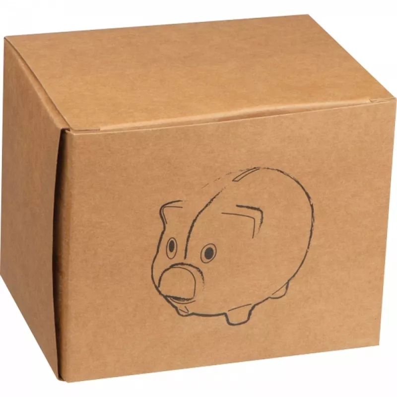 Skarbonka świnka TRUDY - czerwony (5623505)