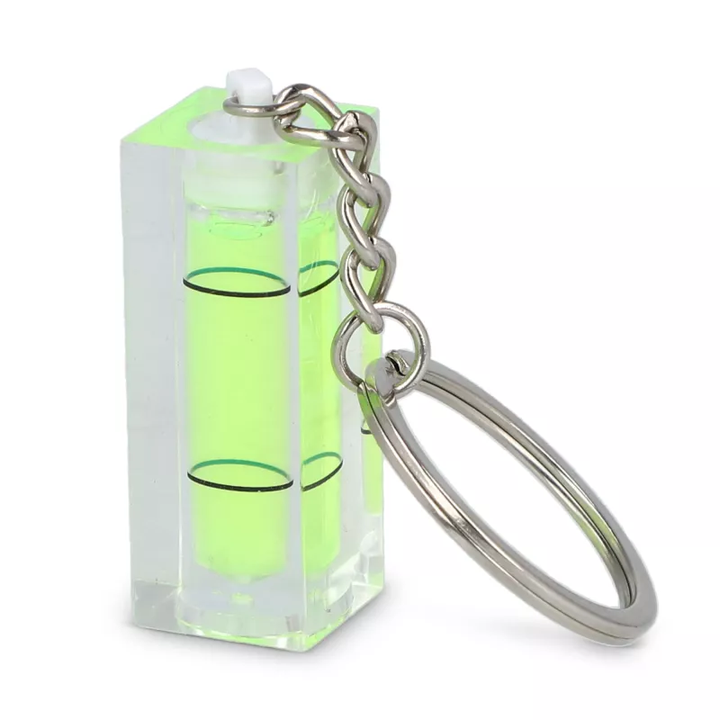 Brelok z poziomnicą - transparentny (LT93419-N0004)