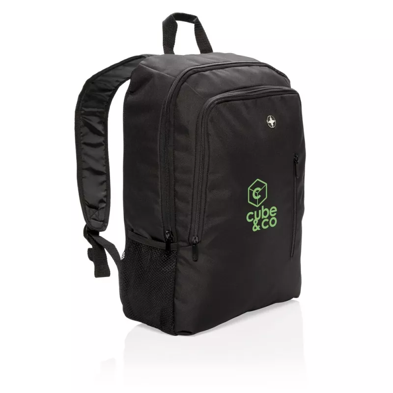 Biznesowy plecak na laptopa 17" Swiss Peak - czarny (P762.220)