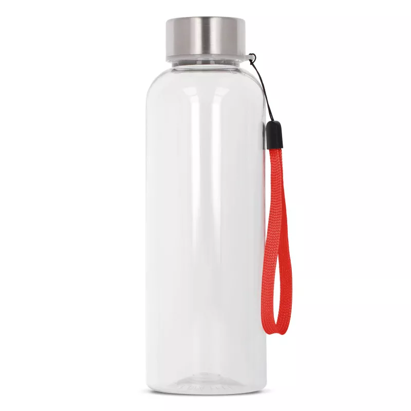 Butelka na wodę Jude R-PET 500ml - czerwony transparentny (LT98877-N0421)