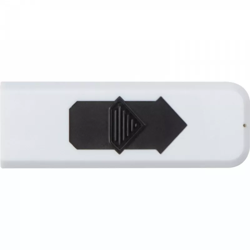 Zapalniczka z ładowaniem USB REUBEN - biały (9097706)