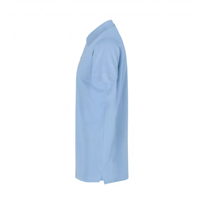 Koszulka bawełniana 210 g/m² ID Polo/stretch 0525 - Light Blue (0525-LIGHT BLUE)