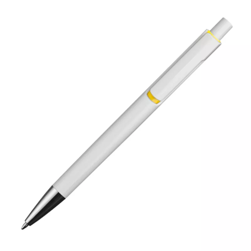 Długopis reklamowy plastikowy 13537 - żółty (1353708)