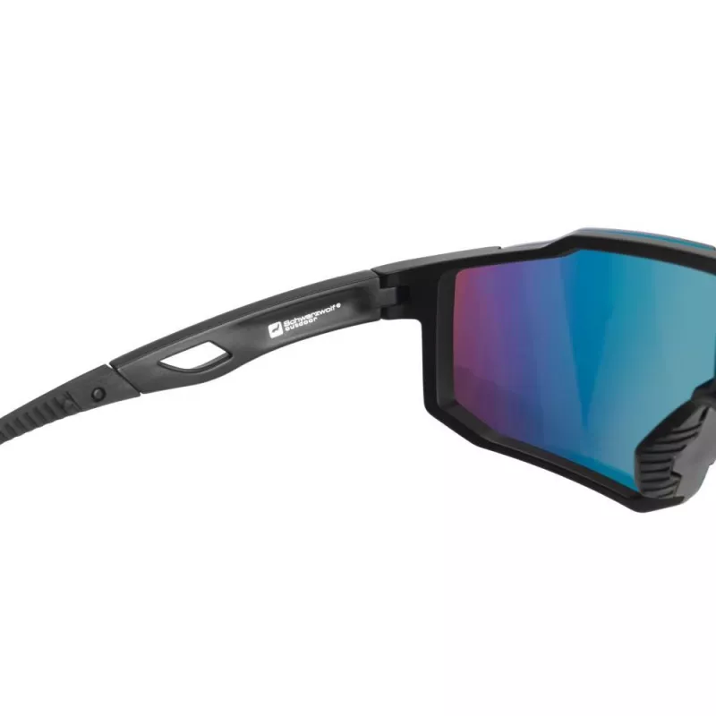 Okulary przeciwsłoneczne polaryzacyjne UV 400 TRINITY Schwarzwolf - czarny (F1505000AJ303)