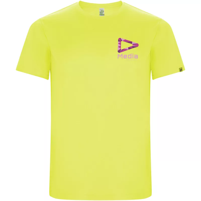 Koszulka sportowa poliestrowa 135 g/m² ROLY IMOLA 0427 - Fluor Yellow (R0427-FLYELLOW)