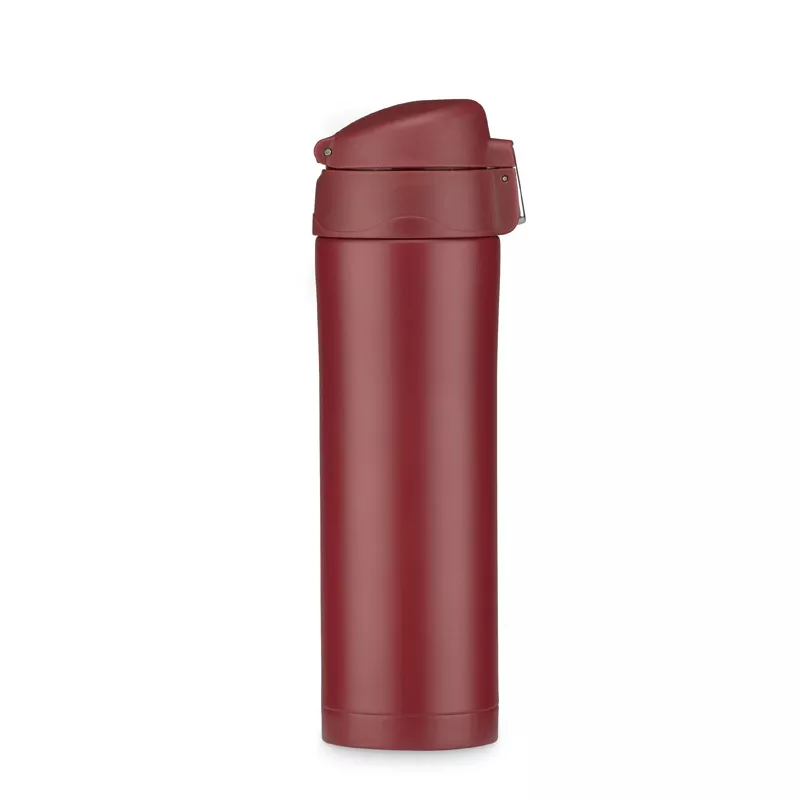 Kubek termiczny LOCK MAT 440 ml - bordowy (16062-11)