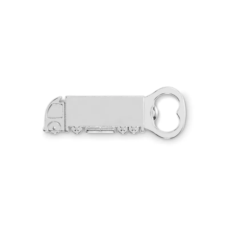 Otwieracz do butelek w kształcie ciężarówki MYTRUCK - Srebrny Mat (MO2820-16)