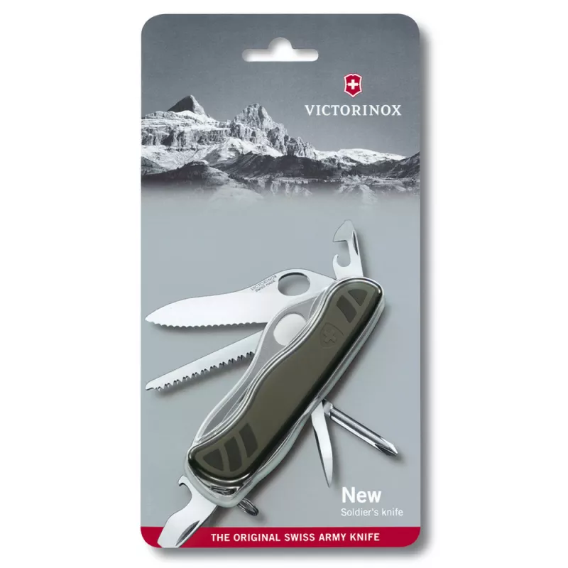 Scyzoryk Soldier's Knife 08 Victorinox - zielony (08461MWCH09)