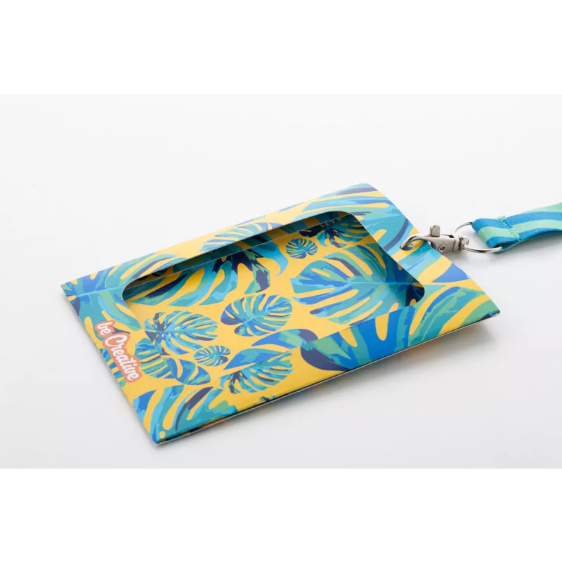 BadgeHold niestandardowy uchwyt na identyfikator - biały (AP716907-A)