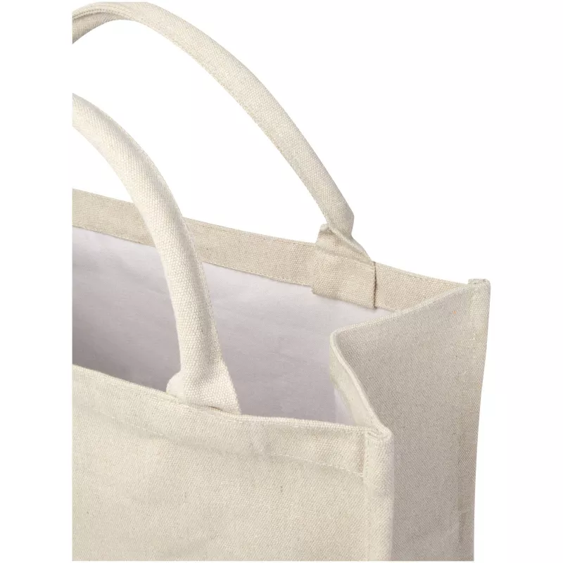Page torba na zakupy z materiału z recyklingu o gramaturze 400 g/m² - Oatmeal (12071107)