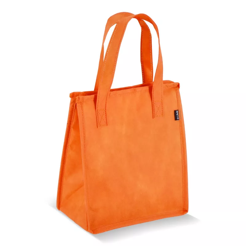 R-PET Torba chłodząca z włókniny 23 x 15 x 27,5 cm 75g/m² - pomarańczowy (LT95392-N0026)