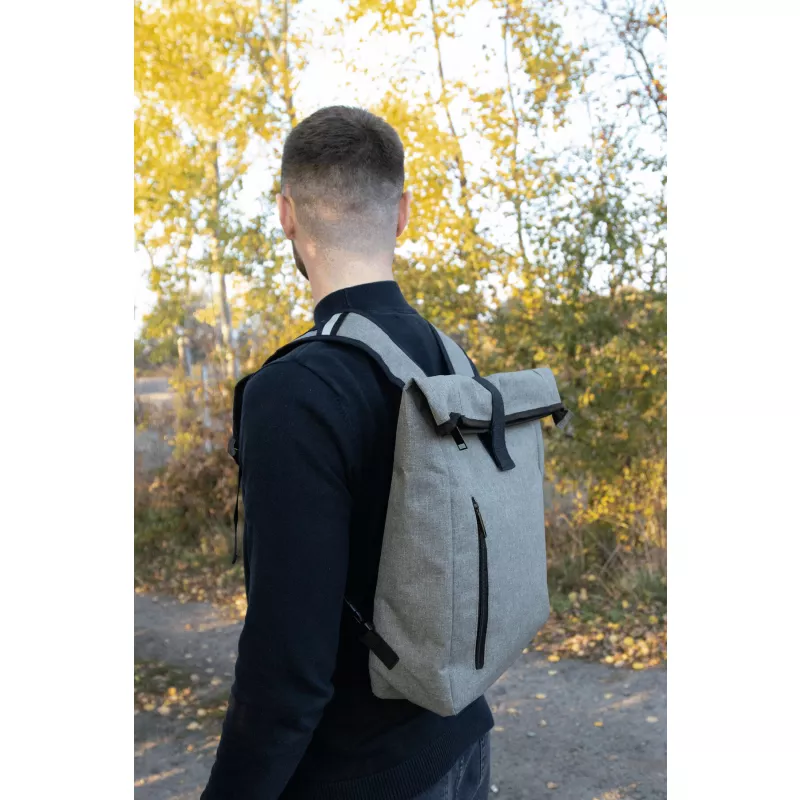 Plecak rowerowy - szary (56-0230506)