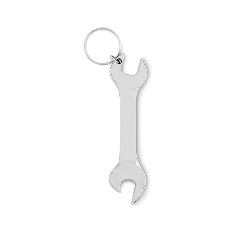 Otwieracz do butelek w kształcie klucza WRENCHY - Srebrny (MO9186-14)