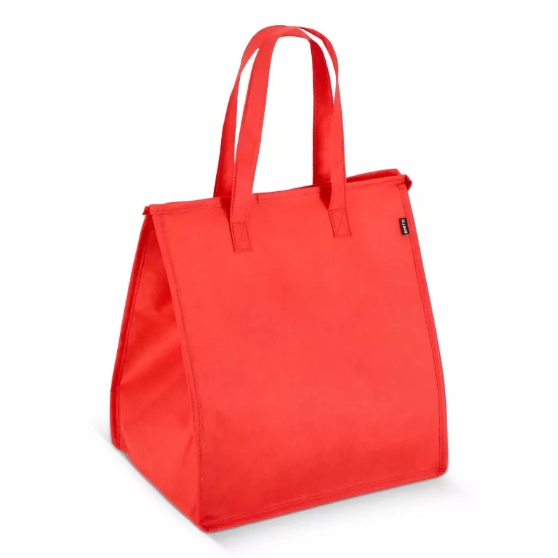 R-PET Torba chłodząca z włókniny 33 x 25,5 x 37 cm 75 g/m² - czerwony (LT95391-N0021)
