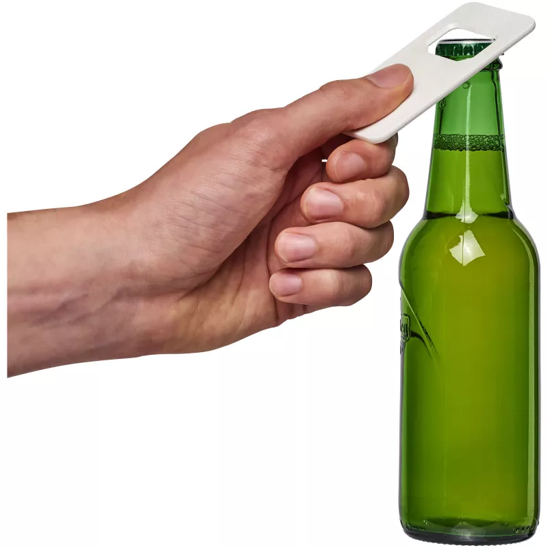 Otwieracz do butelek Ojal w kształcie prostokąta - Biały (21087600)