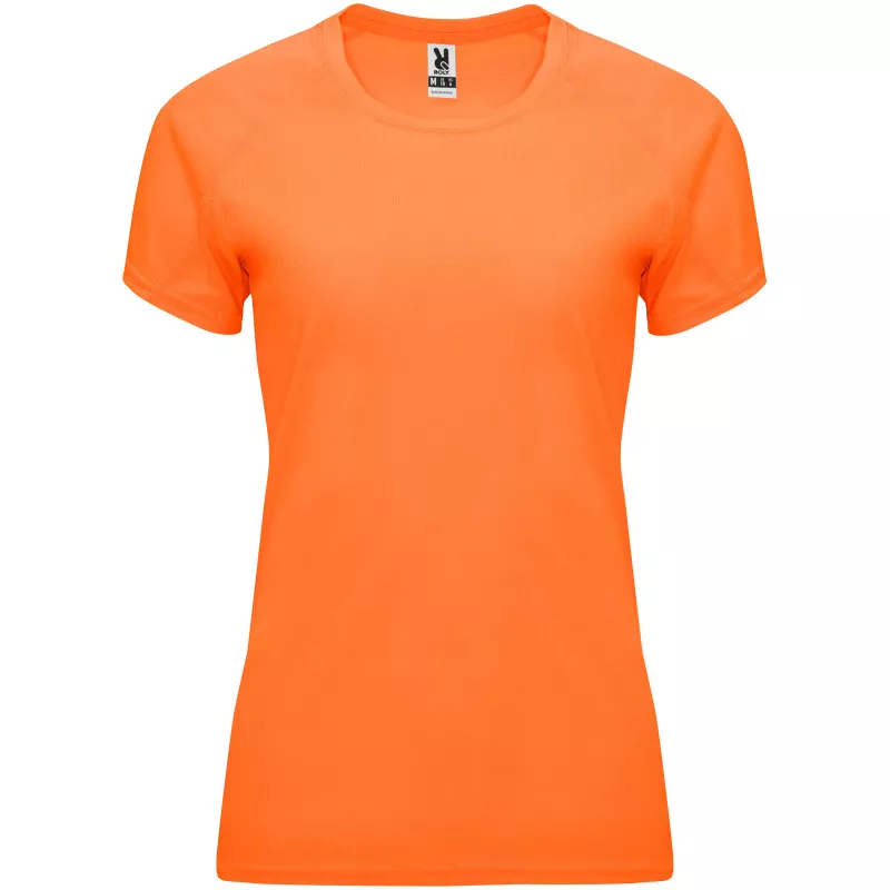 Damska koszulka techniczna 135 g/m² ROLY BAHRAIN WOMAN 0408 - Fluor Orange (R0408-FLORANGE)